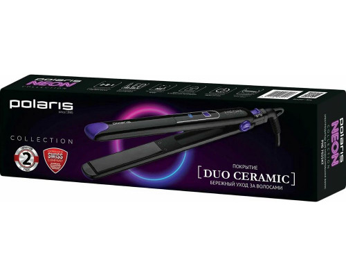 Выпрямитель Polaris PHS-7025KT черный/фиолетовый Выпрямитель Polaris PHS-7025KT черный/фиолетовый