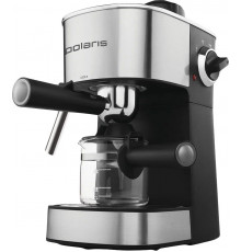 Кофеварка Polaris PCM 4008AL нержавеющая сталь/черный
