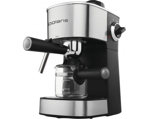 Кофеварка Polaris PCM 4008AL нержавеющая сталь/черный Кофеварка Polaris PCM 4008AL нержавеющая сталь/черный