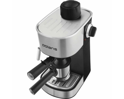 Кофеварка Polaris PCM 4008AL нержавеющая сталь/черный Кофеварка Polaris PCM 4008AL нержавеющая сталь/черный