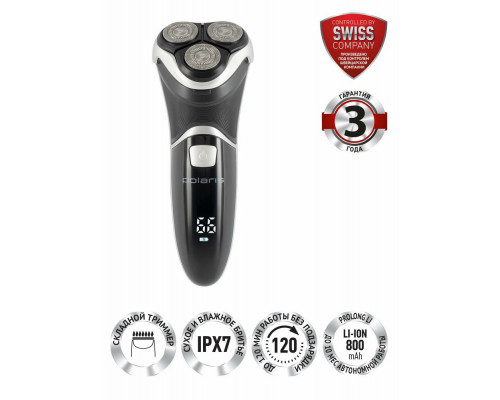 Бритва Polaris PMR 0421RC черный Бритва Polaris PMR 0421RC черный