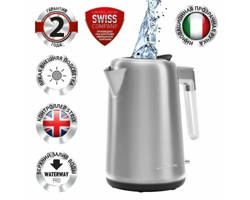 Чайник Polaris PWK-1746СA серый Чайник Polaris PWK-1746СA серый