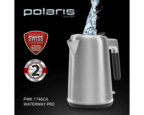 Чайник Polaris PWK-1746СA серый Чайник Polaris PWK-1746СA серый