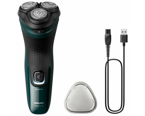Бритва Philips X3002/00 зеленый Бритва Philips X3002/00 зеленый