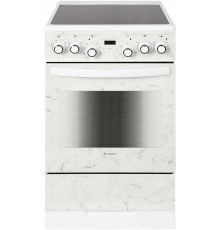 Кухонная плита GEFEST 5560-03 0042 белый мрамор