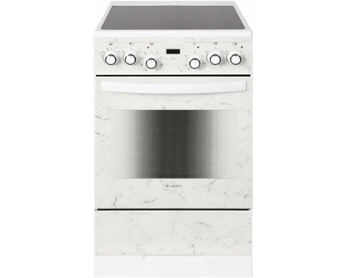 Кухонная плита GEFEST 5560-03 0042 белый мрамор Кухонная плита GEFEST 5560-03 0042 белый мрамор
