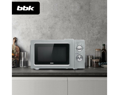 Микроволновая печь BBK 17MWS-784M/B серебряный Микроволновая печь BBK 17MWS-784M/B серебряный