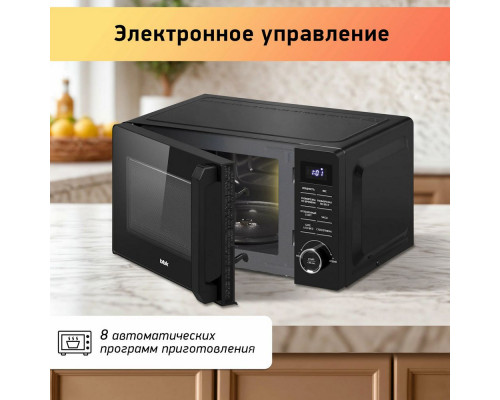 Микроволновая печь BBK 20MWS-723T/B черный Микроволновая печь BBK 20MWS-723T/B черный