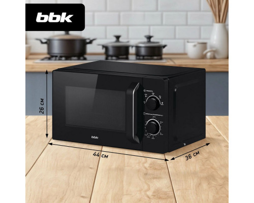 Микроволновая печь BBK 20MWS-760M/B черный Микроволновая печь BBK 20MWS-760M/B черный