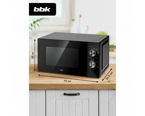 Микроволновая печь BBK 20MWS-762M/B черный Микроволновая печь BBK 20MWS-762M/B черный