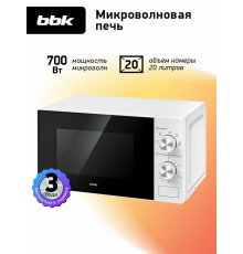 Микроволновая печь BBK 20MWS-763M/W белый