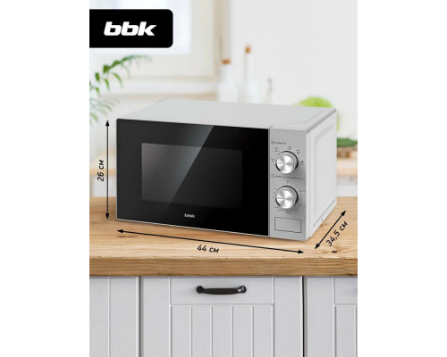 Микроволновая печь BBK 20MWS-764M/S серебро Микроволновая печь BBK 20MWS-764M/S серебро