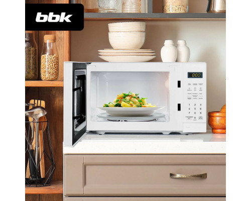 Микроволновая печь BBK 20MWS-767S/W белый Микроволновая печь BBK 20MWS-767S/W белый