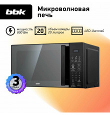Микроволновая печь BBK 20MWS-806S/B черный