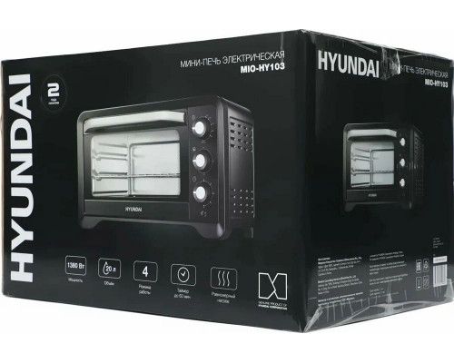 Мини-печь Hyundai MIO-HY103 черный