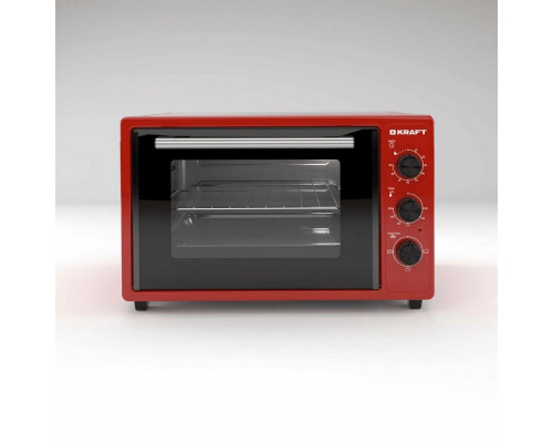 Мини-печь KRAFT KN-MO 3900 FR красный