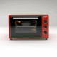Мини-печь KRAFT KN-MO 3904 FRKR красный