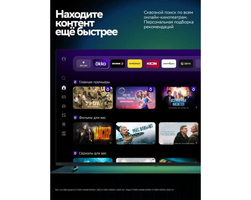 Телевизор Sber SDX-32F3112 черный