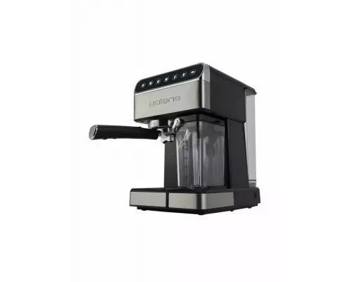 Кофеварка Polaris PCM 1535E черный/серебристый