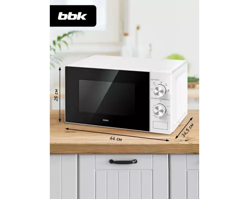 Микроволновая печь BBK 20MWS-763M/W белый