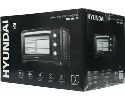 Мини-печь Hyundai MIO-HY103 черный