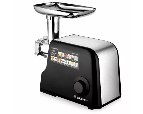 Мясорубка BRAYER BR1612 черный