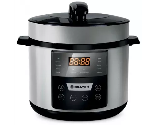Мультиварка BRAYER BR2400 серебристый