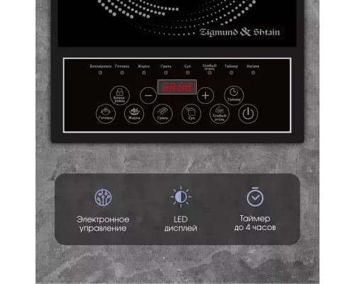Настольная плита Zigmund & Shtain ZIP-557