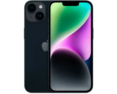 Смартфон Apple iPhone 14 128GB Midnight (1Sim)