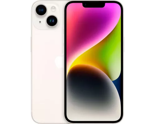 Смартфон Apple iPhone 14 256GB Starlight (1Sim)