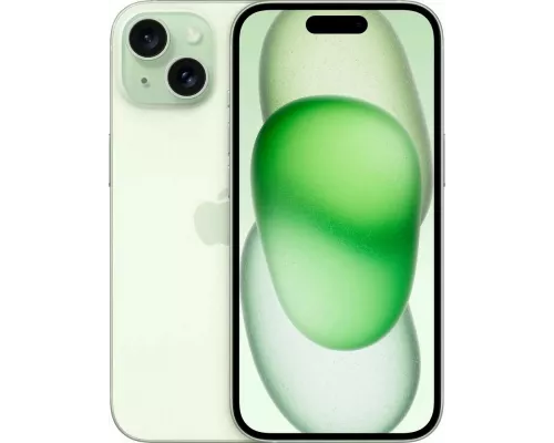 Смартфон Apple iPhone 15 128GB Green (1Sim)