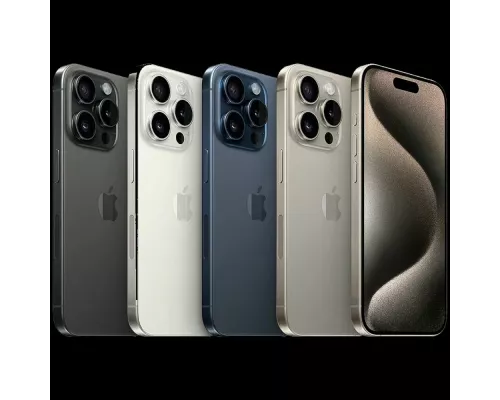 Смартфон Apple iPhone 15 Pro 128GB White Titanium (1Sim)