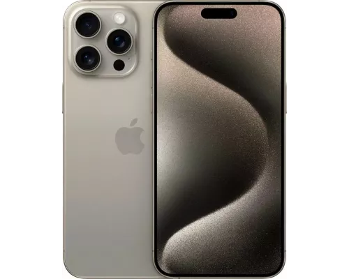 Смартфон Apple iPhone 15 Pro Max 256GB Natural Titanium (1Sim)