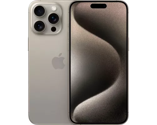 Смартфон Apple iPhone 15 Pro Max 256GB Natural Titanium (1Sim)