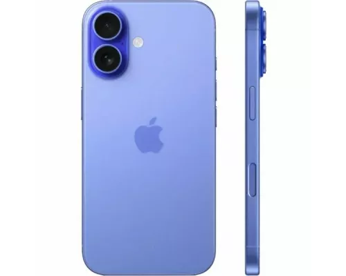 Смартфон Apple iPhone 16 128GB Ultramarine (1Sim)