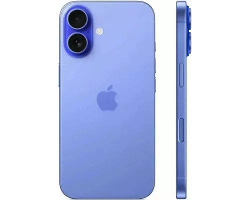 Смартфон Apple iPhone 16 128GB Ultramarine (1Sim)