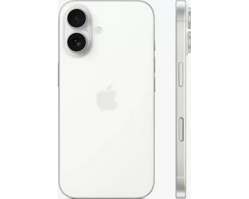 Смартфон Apple iPhone 16 128GB White (1Sim)