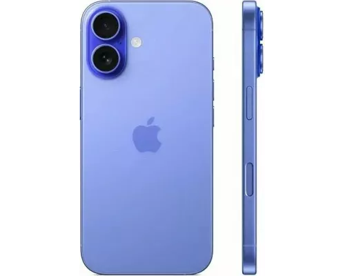 Смартфон Apple iPhone 16 256GB Ultramarine (1Sim)