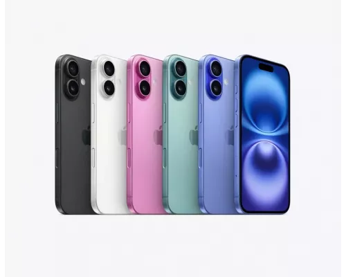 Смартфон Apple iPhone 16 256GB White (1Sim)