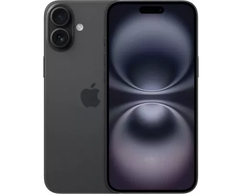Смартфон Apple iPhone 16 Plus 128GB Black (1Sim)