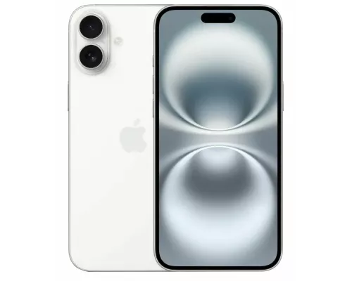 Смартфон Apple iPhone 16 Plus 128GB White (1Sim)