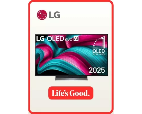 Телевизор LG OLED42C5RLA черный