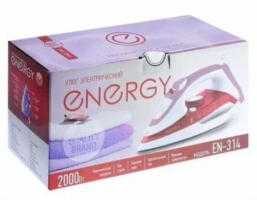 Утюг Energy EN-314 фиолетовый