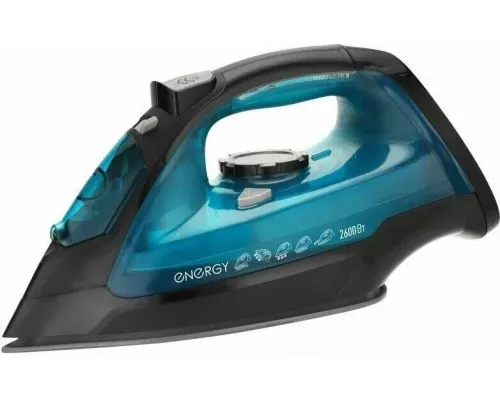 Утюг ENERGY EN-348 черно-бирюзовый
