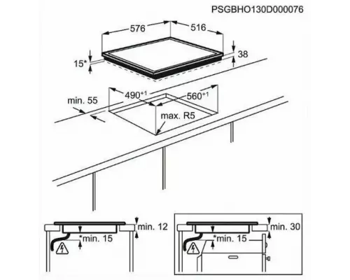 Варочная поверхность AEG HK634021XB