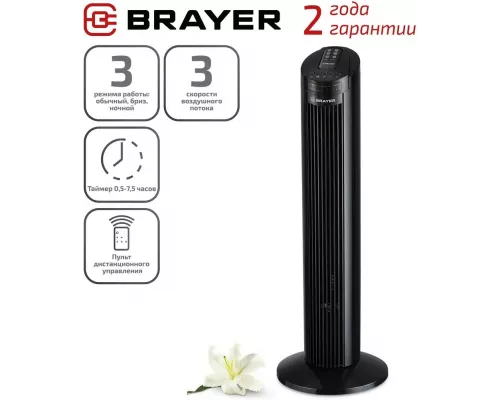 Вентилятор BRAYER BR4958BK