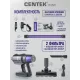 Вертикальный пылесос Centek CT-2572 фиолетовый/черный