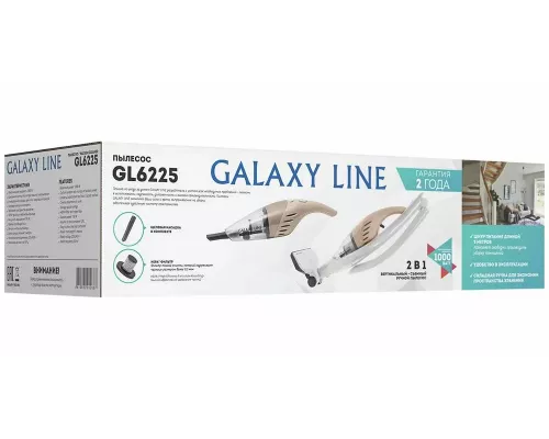 Вертикальный пылесос Galaxy GL 6225 белый
