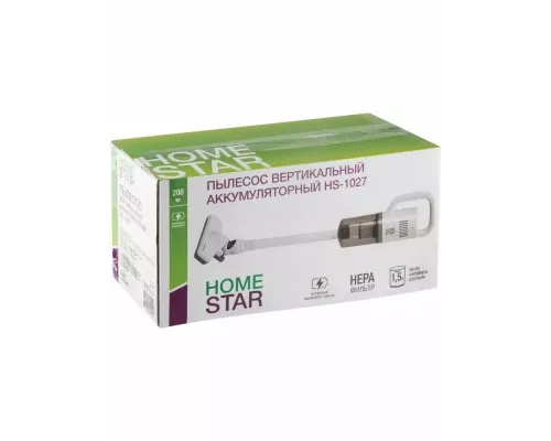 Вертикальный пылесос HOMESTAR HS-1027 белый