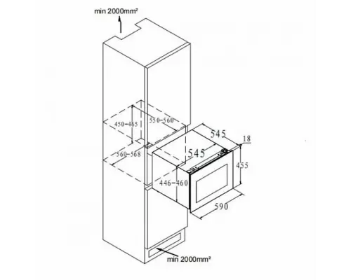 Винный шкаф Korting KFW 501 SL GXN